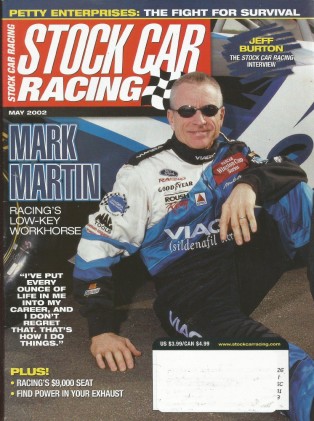 STOCK CAR RACING 2002 MAY - Martin, Petty, Burton, Daytona Speedweeks, Wood